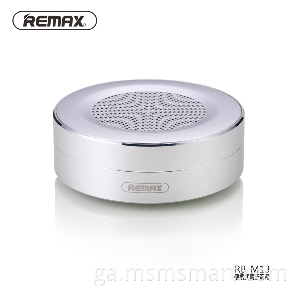 Remax RB-M13 Reliable factory direct supply smart portable speaker wireless